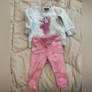 Under Armour Girl Set | Size: 3-6 Months